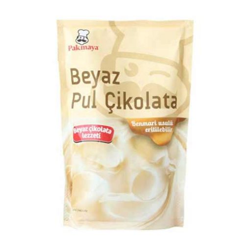 PAKMAYA BEYAZ PUL ÇİKOLATA 100 GR. ürün görseli