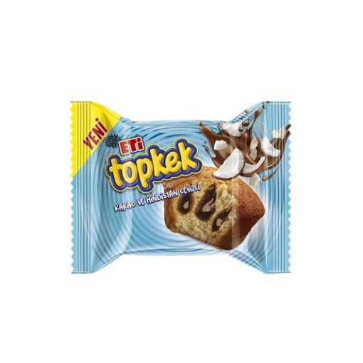 ETİ TOPKEK 40 GR KAKAO VE HİND.CEVİZLİ. ürün görseli