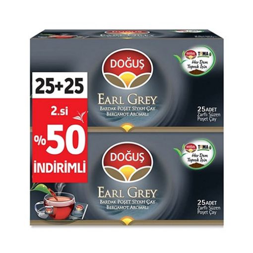 DOĞUŞ BARDAK EARL GREY 25 Lİ. ürün görseli