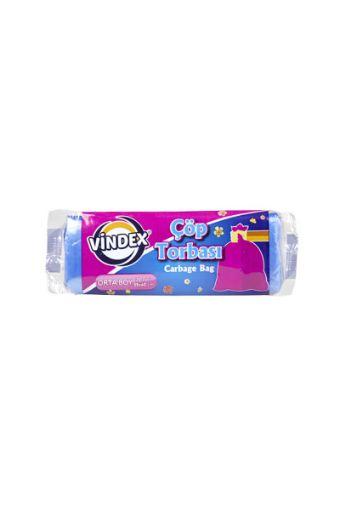 VİNDEX ÇÖP TORBASI ORTA BOY 20'Lİ. ürün görseli