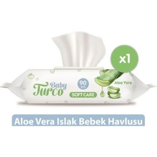 BABY TURCO ISLAK HAVLU 90'LI ZEYTİN YAĞLI. ürün görseli