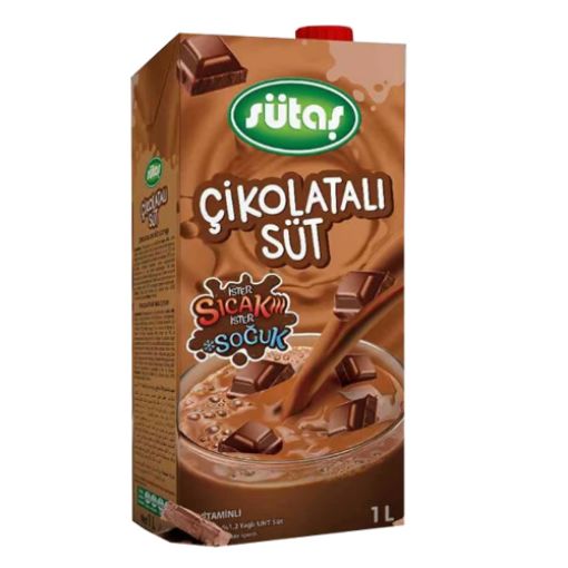 SÜTAŞ ÇİKOLATALI SÜT 1 LT. ürün görseli