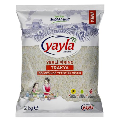 YAYLA TRAKYA BALDO PİRİNÇ 2 KG. ürün görseli