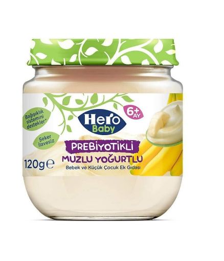 H.BABY PLUS MUZ YOĞURT 120 GR. ürün görseli