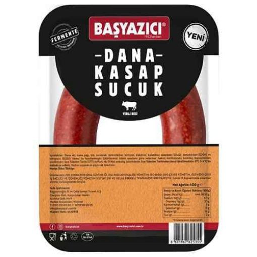 BAŞYAZICI 400 GR FERMENTE KANGAL SUCUK. ürün görseli
