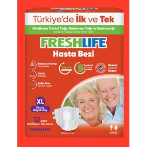 FRESHLIFE HASTA BEZİ BELBANTLI XL*12. ürün görseli