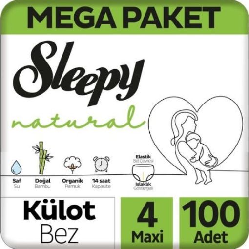 SLEEPY KÜLOT NATUREL MEGA 4 NO *100. ürün görseli