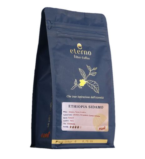 ETERNO ÇEK. KAHVE ETHIOPIA  250 GR. ürün görseli