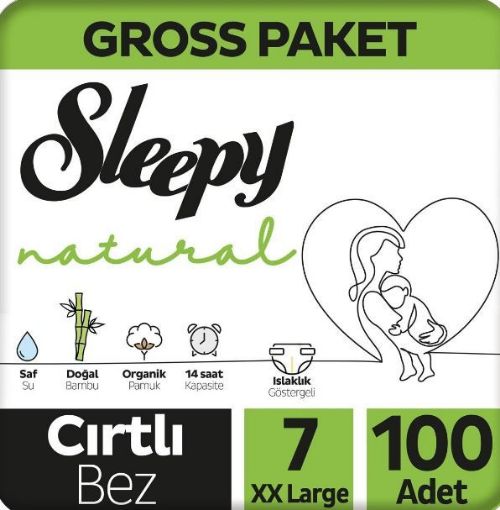 SLEEPY NATURAL GROSS XL 6 NO 100 LÜ. ürün görseli