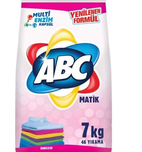 ABC MATİK 7 KG CANLI RENKLER. ürün görseli