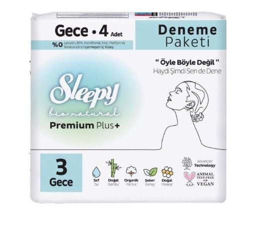 SLEEPY BIO DENEME GECE 4 AD. ürün görseli