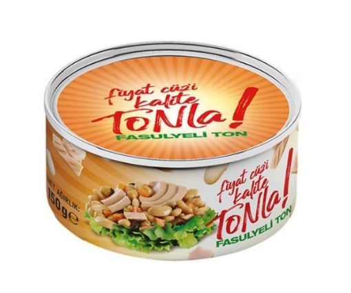TONLA 150 GR FASULYELİ TON. ürün görseli