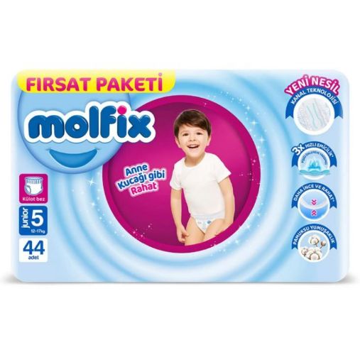 MOLFİX KÜLOT BEZ  FIRSAT NO:5 44 LÜ. ürün görseli