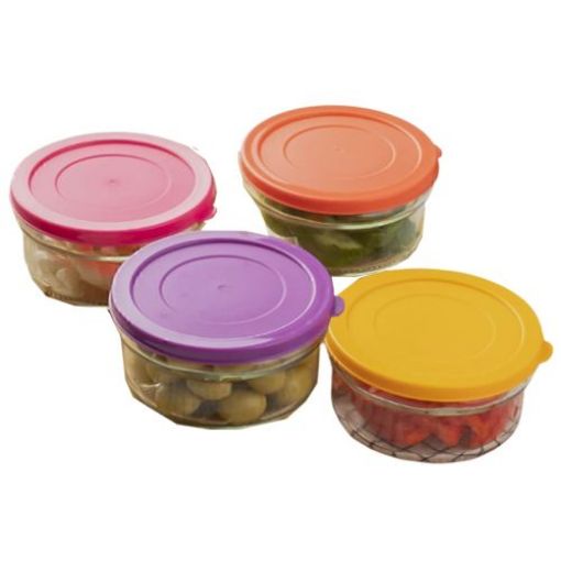 ZURİ SAKLAMA KABI KAHVALTILIK YUVARLAK 6'LI 2731. ürün görseli