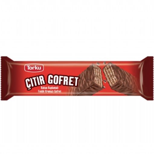 TORKU ÇİKOLATALI ÇITIR GOFRET 25 GR. ürün görseli