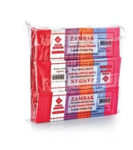 ZAMBAK LEYLAK MANDAL 24'LÜ ZP-135 0355. ürün görseli