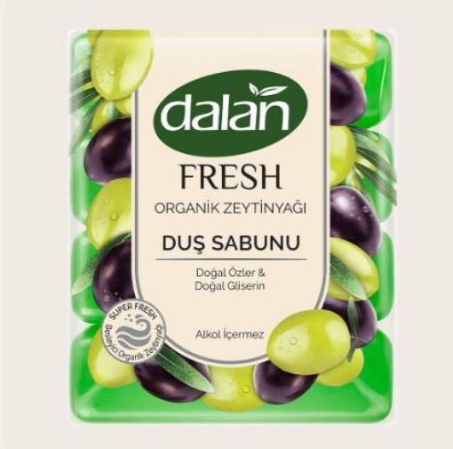 DALAN FRESH DUŞ SABUNU ZEYTİNYAĞLI 4*150 GR. ürün görseli